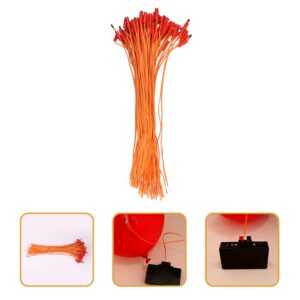100pcs/lot 11.81" copper remote firework firing system connect wire orange line
