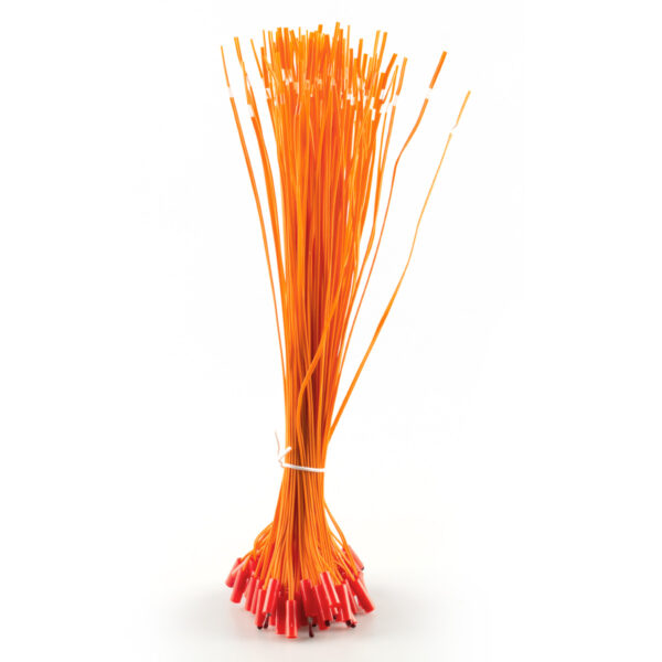 100pcs/lot 11.81" copper remote firework firing system connect wire orange line