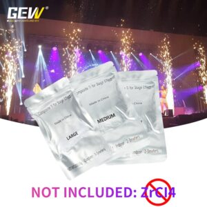 10 pcs cold spark machine powder cold fireworks sparkler 200g indoor outdoor powder atmosphere equipment for cold spark machine